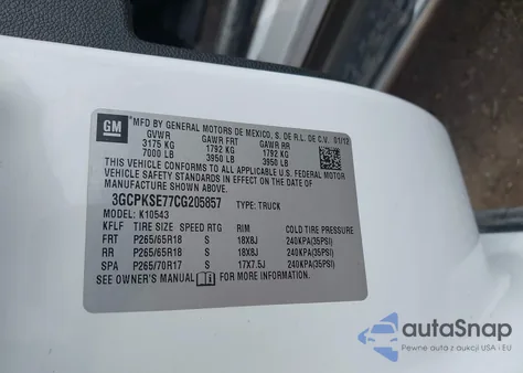 2012 Chevrolet Silverado 1500 Lt from USA, damaged, VIN 3GCPKSE77CG205857